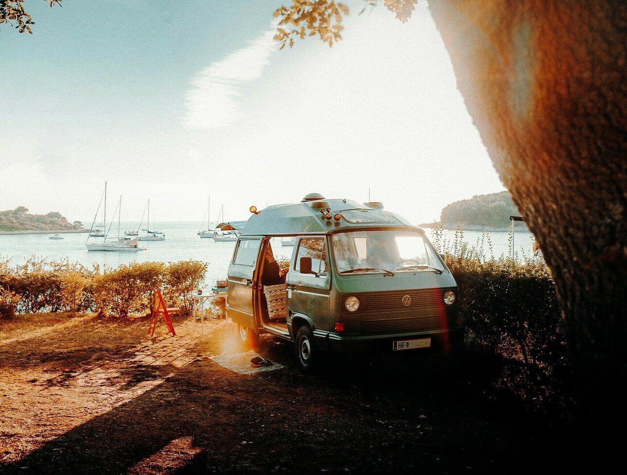 Camping am Meer